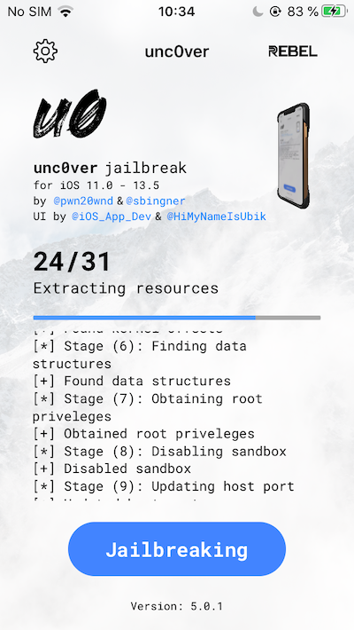 Unc0ver jailbreak