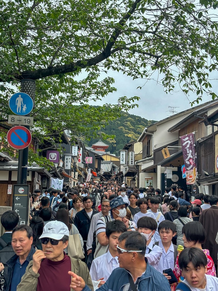 Cesta k Kiyomizu-dera