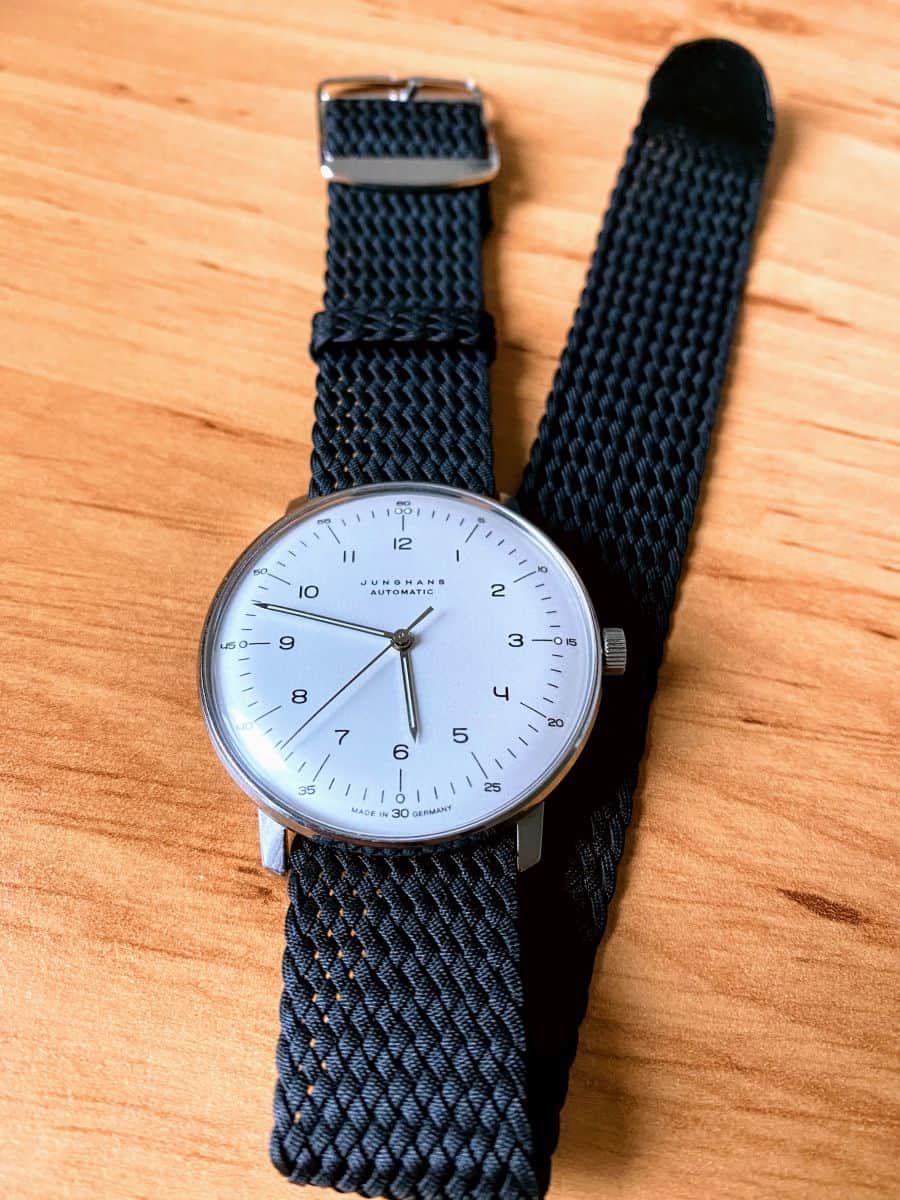 Junghans Max Bill automatic na perlon remienku