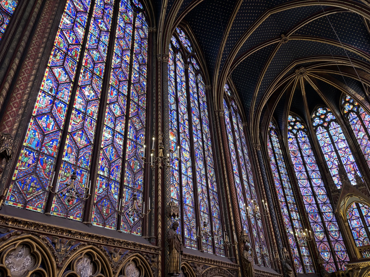 Interiér Sainte-Chapelle