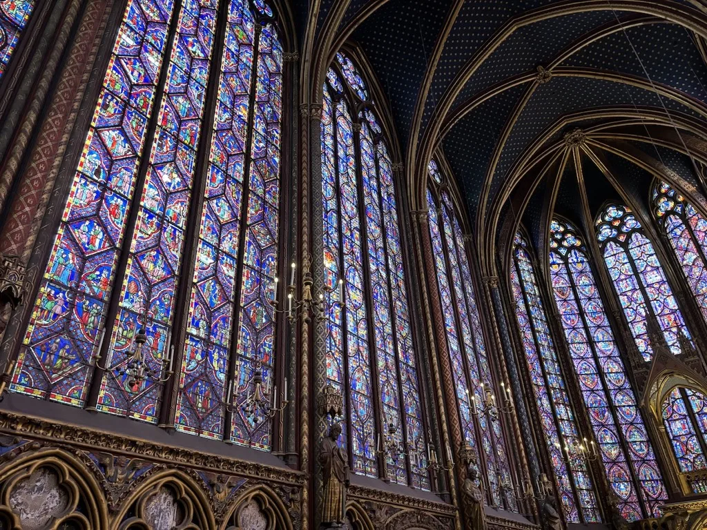 Interiér Sainte-Chapelle