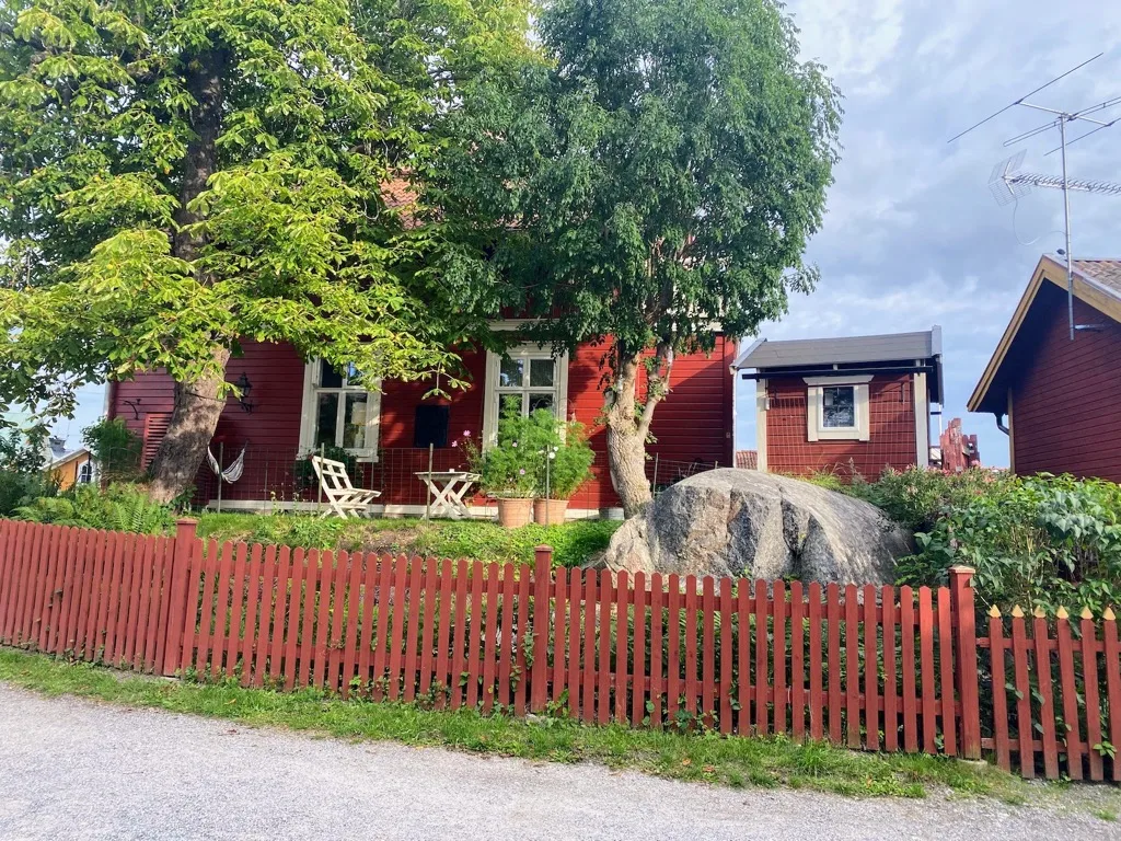 Dom na ostrove Vaxholm